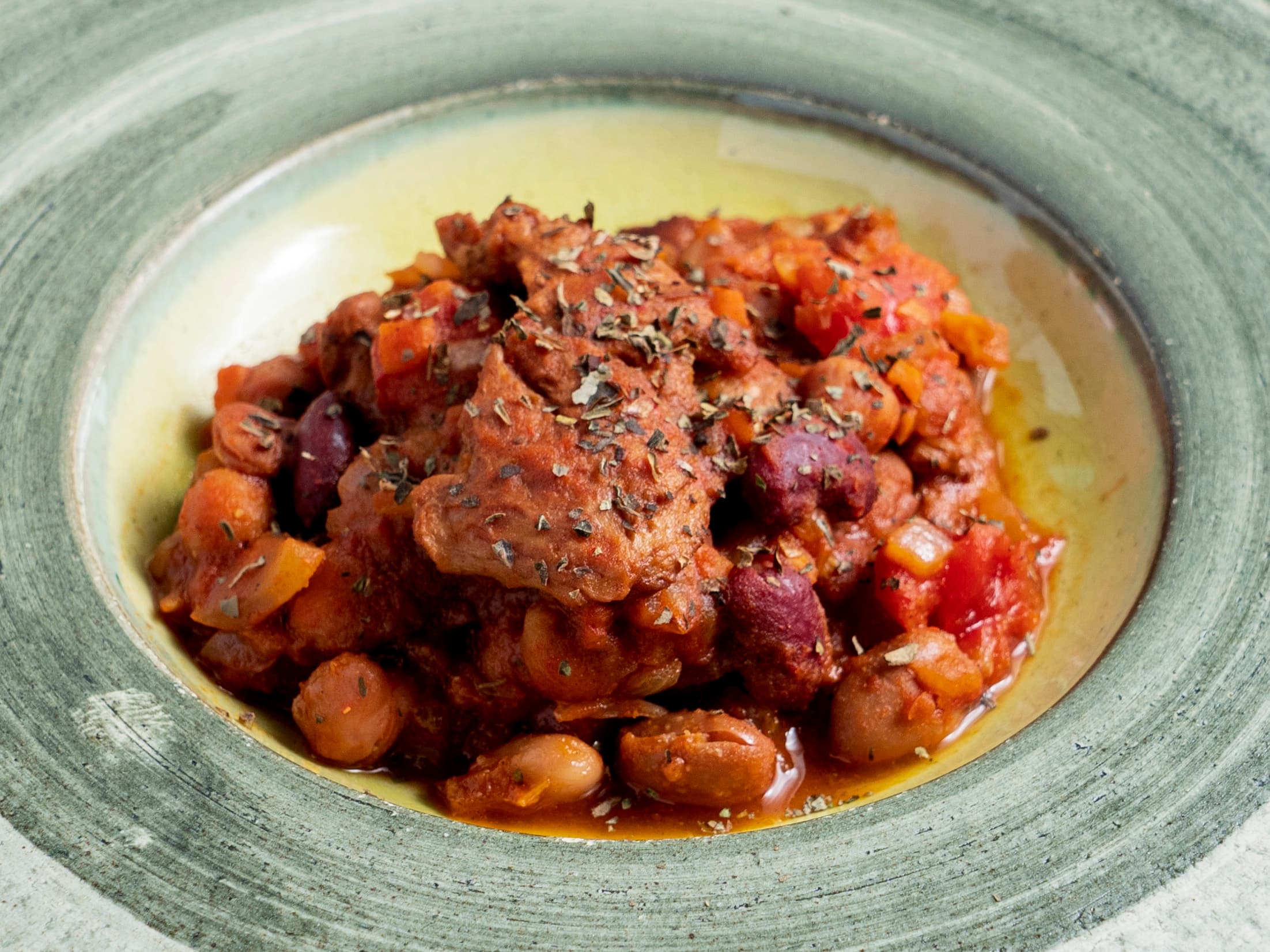 NEXTハラミで簡単チリビーンズ