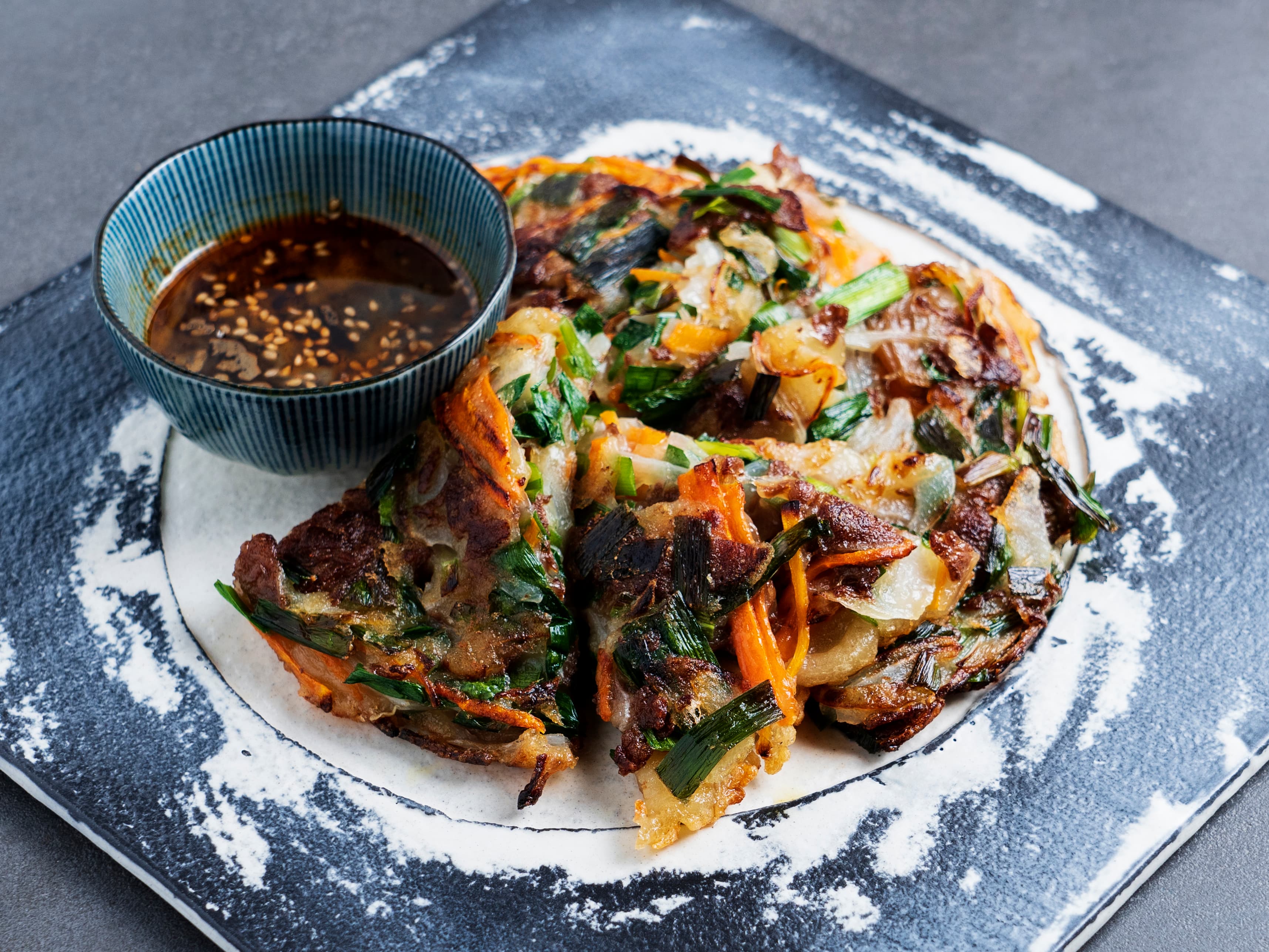 NEXT牛丼でもっちりチヂミ